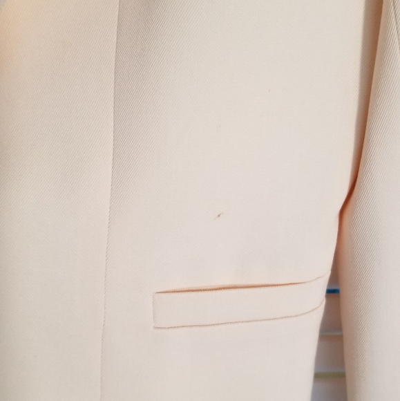 Marshall Rousso cream/yellow color blazer - Picture 7 of 8